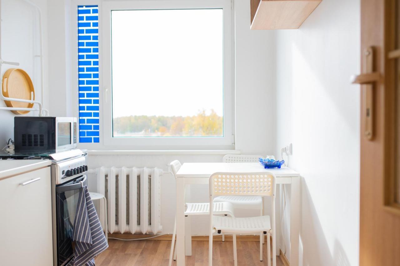 Centro apartamentai Naujoji Akmene Esterno foto