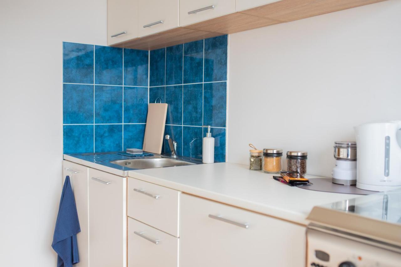 Centro apartamentai Naujoji Akmene Esterno foto